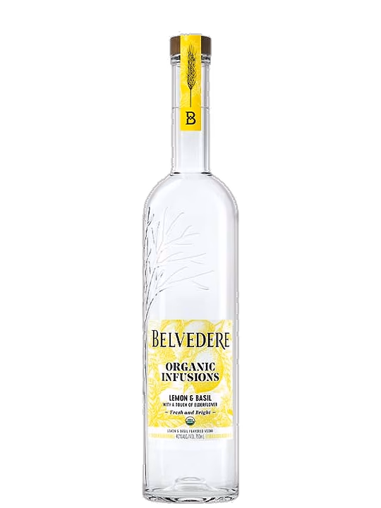 Belvedere Belvedere Organic Infusions Lemon & Basil Vodka