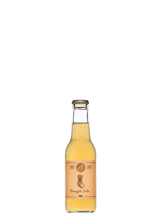 Three Cents Three Cents Pineapple Soda