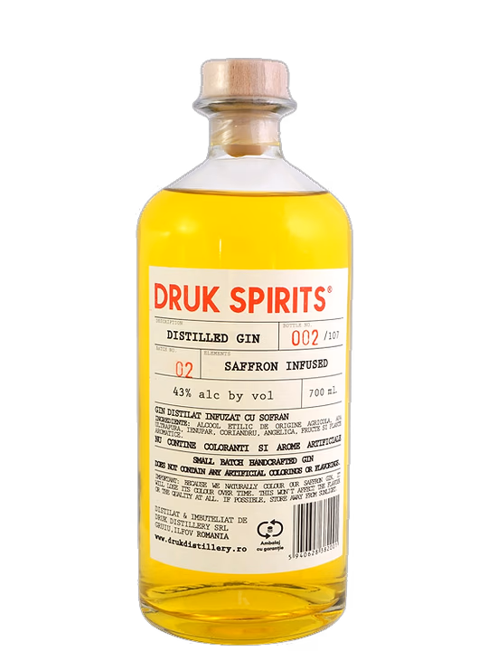Druk Spirits Druk Spirits Saffron Infused