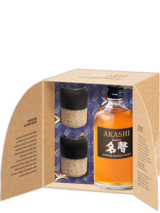 Akashi Akashi Meisei Blended + 2 Japanese Cups