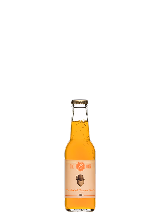 Three Cents Three Cents Mandarin & Bergamot Soda