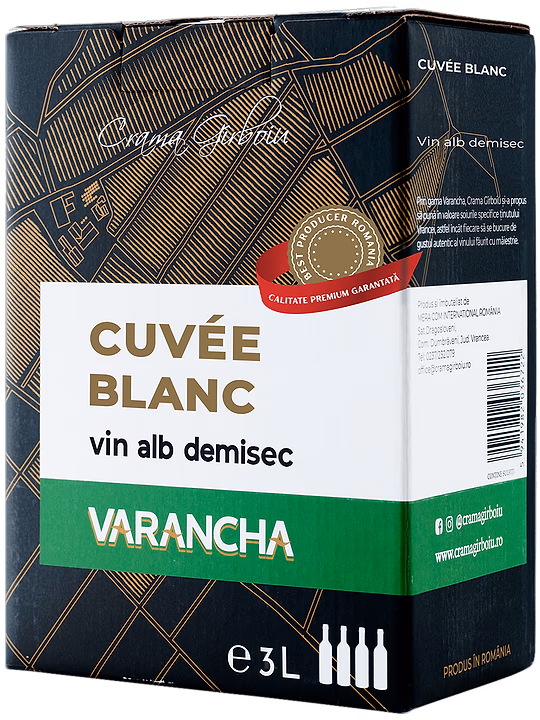 Girboiu Girboiu Bag in Box Alb de Varancha Demisec