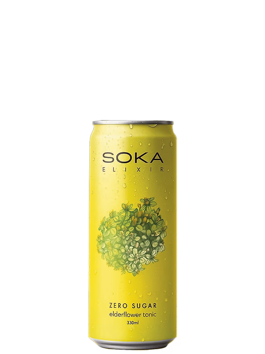 Soka Soka Elixir Elderflower Tonic