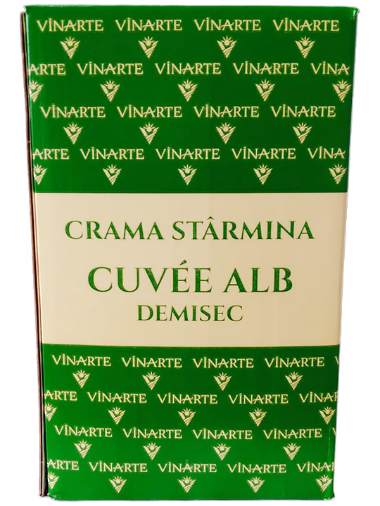 Vinarte Vinarte Bag In Box Alb Demisec