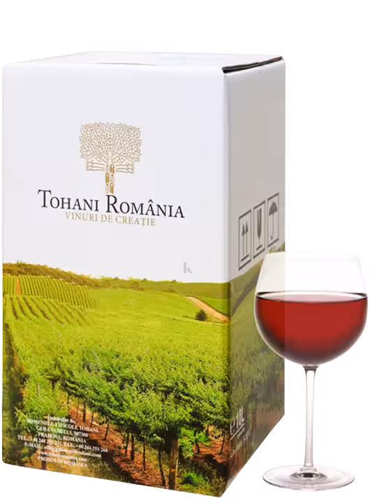 Tohani Romania Tohani Romania Bag in Box Feteasca Neagra 10L