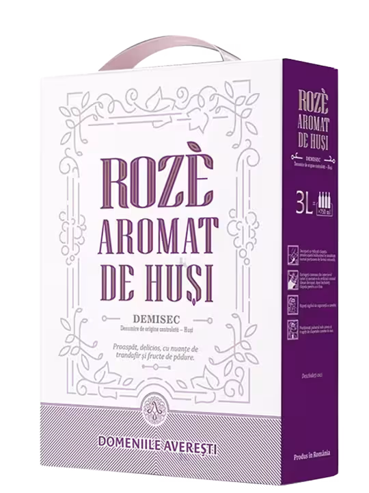Domeniile Averesti Domeniile Averesti Bag in Box Rose Demisec