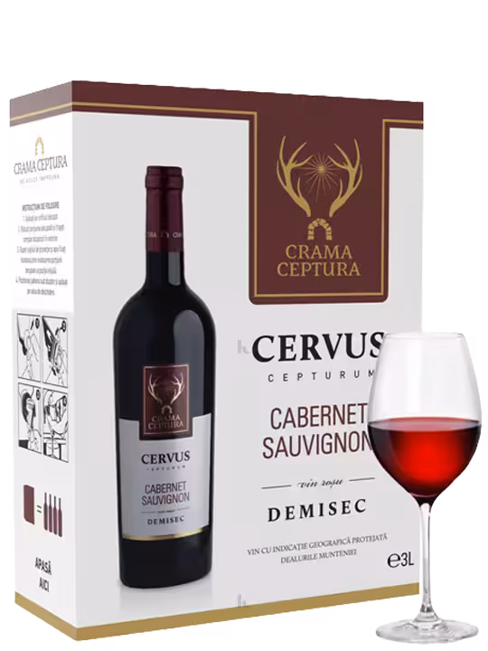 Crama Ceptura Crama Ceptura Bag in Box Cabernet Sauvignon 3L