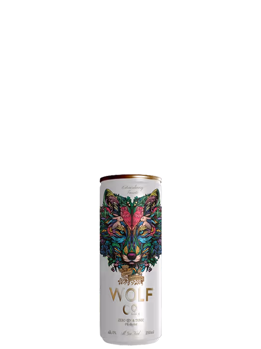 Wolf Wolf Gin & Tonic 0% alcool