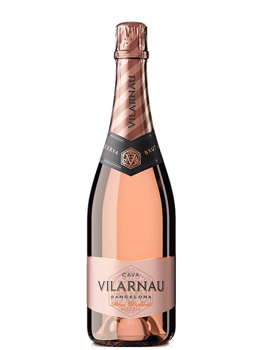 Gonzalez Byass Vilarnau Cava Brut Reserva Rosé Delicat Organic