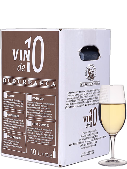 Budureasca Budureasca Bag In Box Sauvignon Blanc
